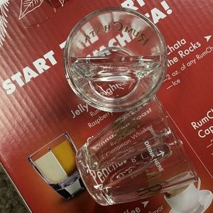 New Rum Chata Shot Glasses